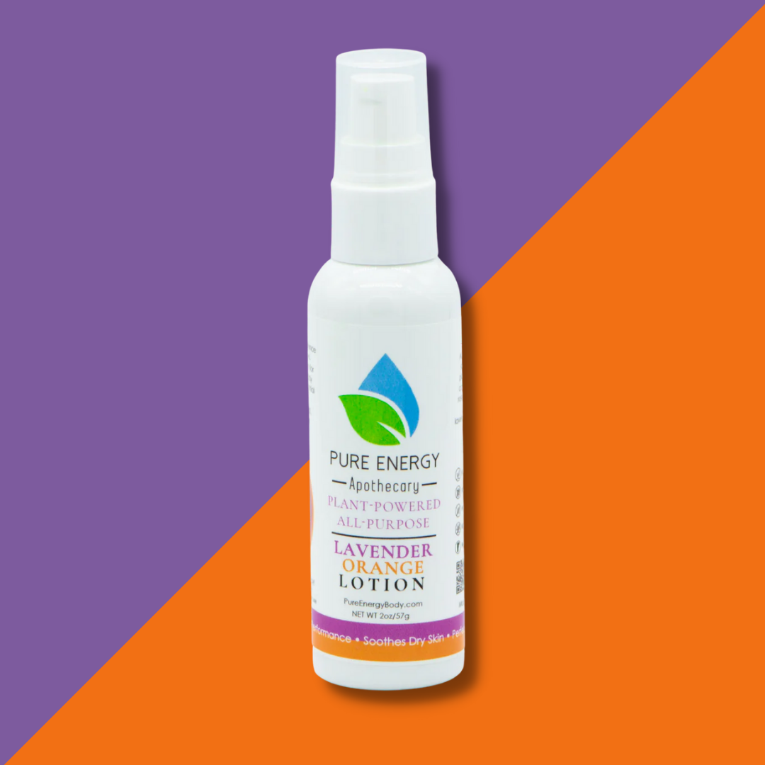 Natural All Purpose Lotion 2 oz (Lavender Orange)-1