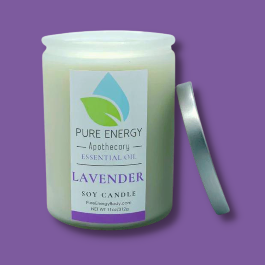 Soy Candle (Lavender)-1
