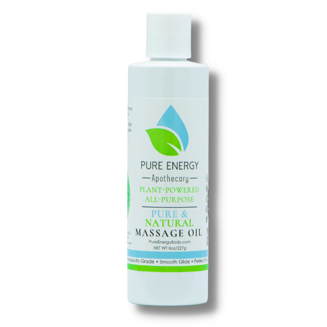 Massage Oil (Pure & Natural, Unscented)-0