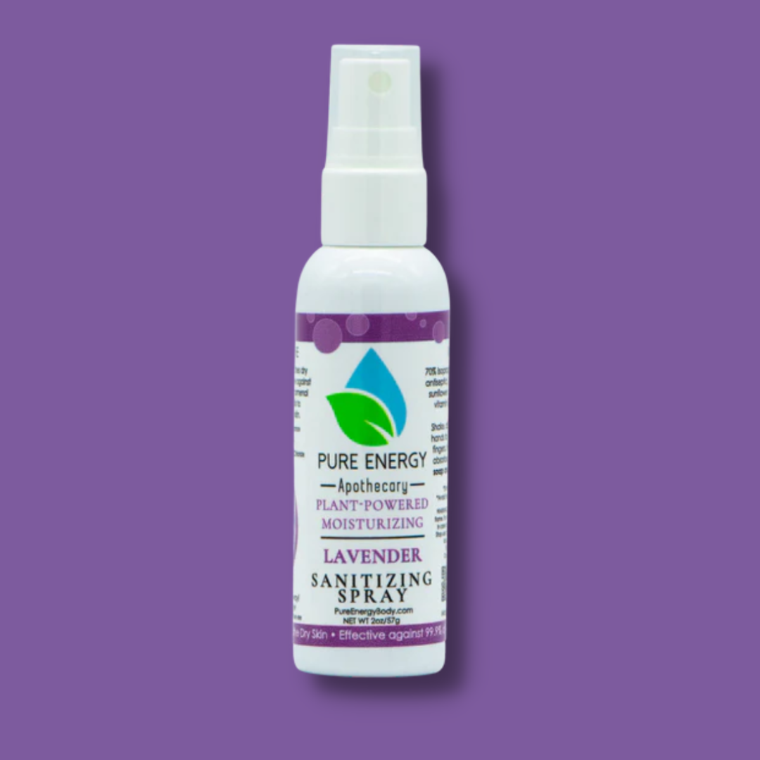 Hand Sanitizer Spray - 2 oz Travel Size (Lavender)-1