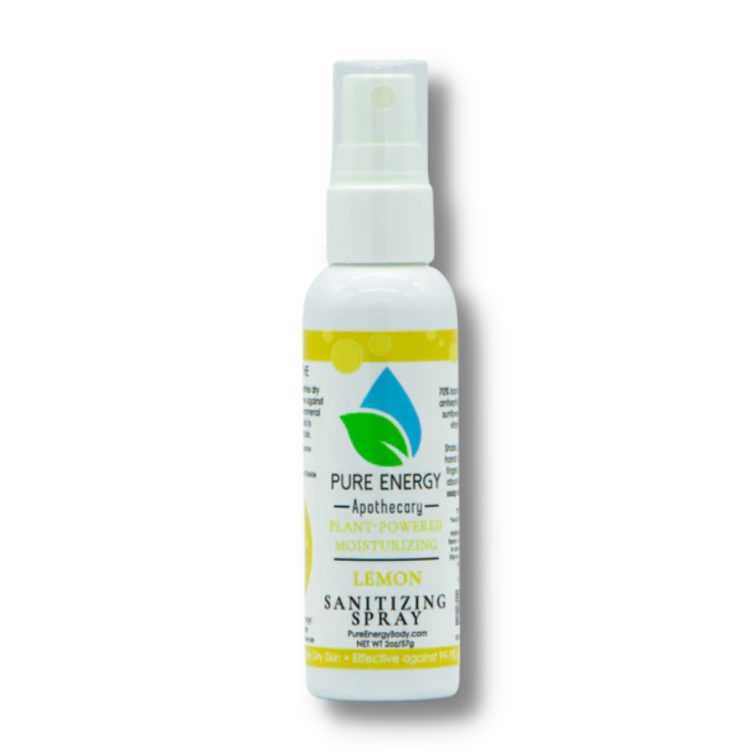 Hand Sanitizer Spray - 2 oz Travel Size (Lemon)-0