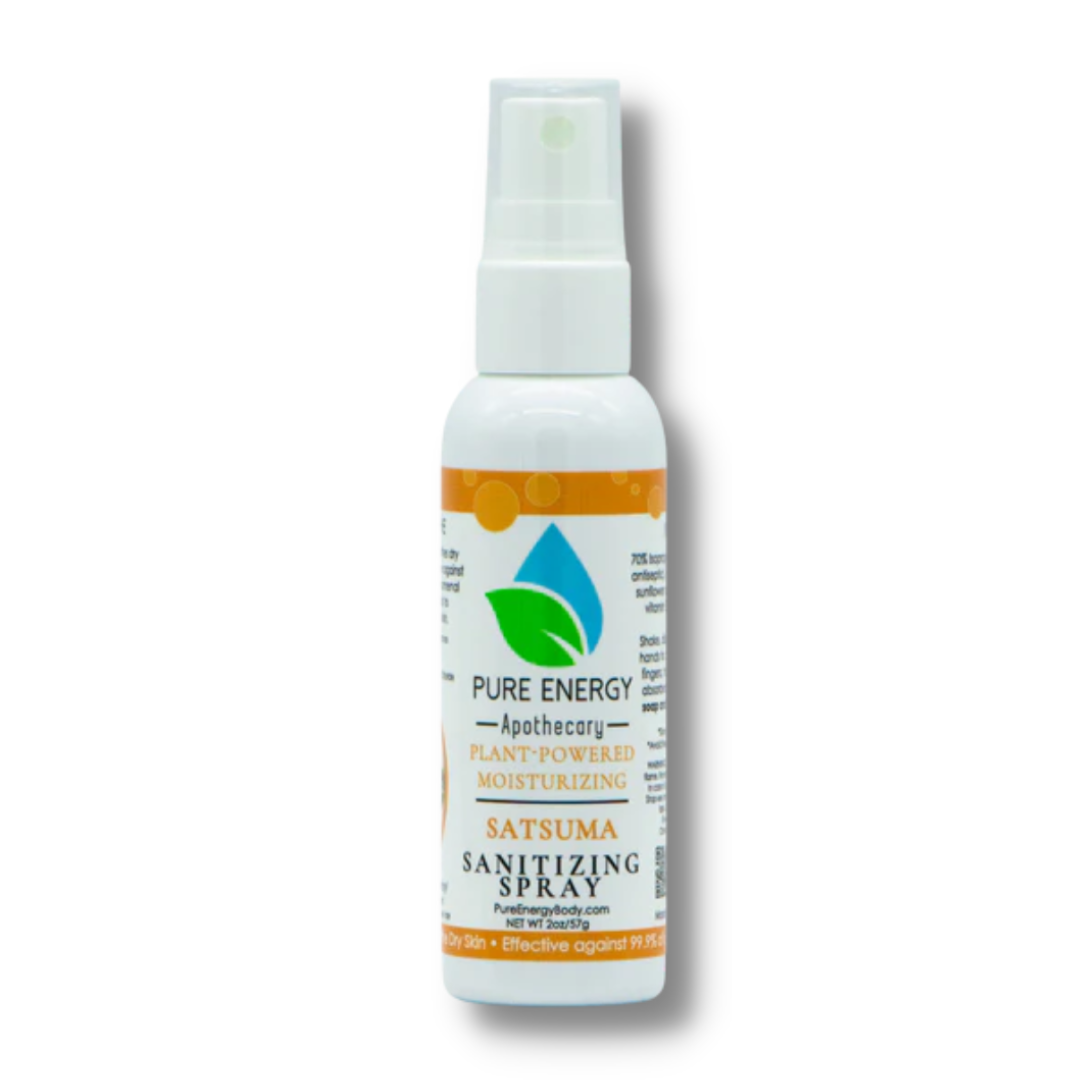 Hand Sanitizer Spray - 2 oz Travel Size (Satsuma)-0