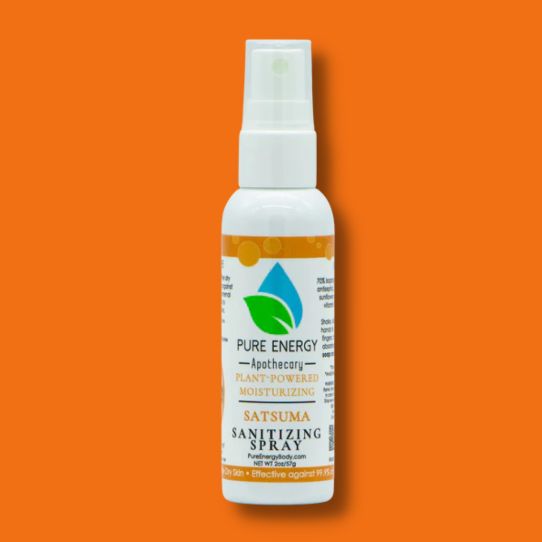 Hand Sanitizer Spray - 2 oz Travel Size (Satsuma)-1