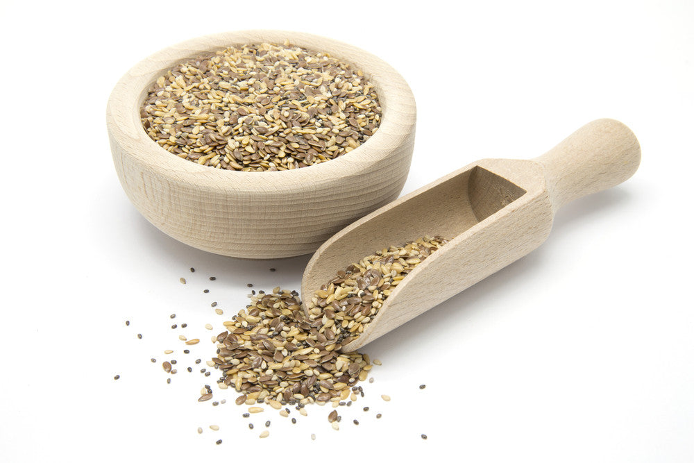 Triple Omega Superseed Mix - Chia Flax & Sesame Superfood Jar-3