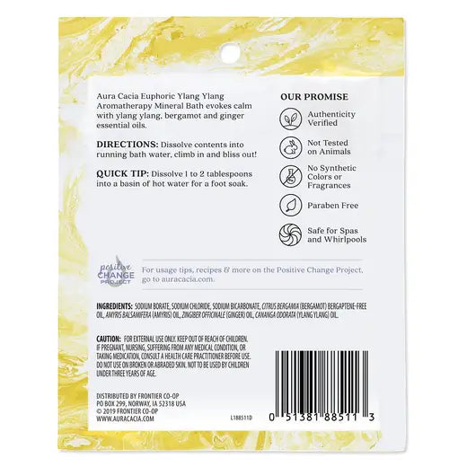 Ylang Ylang Mineral Bath 2.5 oz.