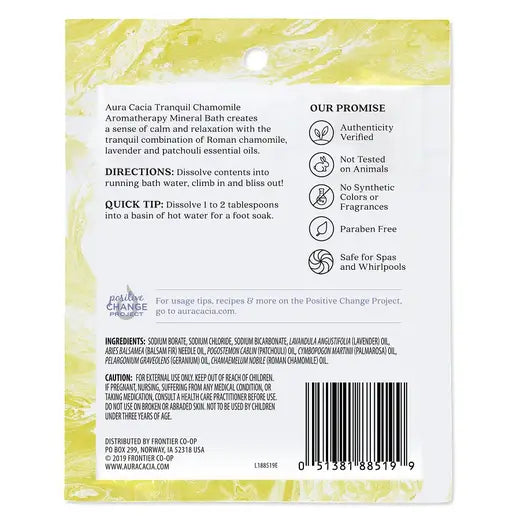 Chamomile Mineral Bath 2.5 oz.