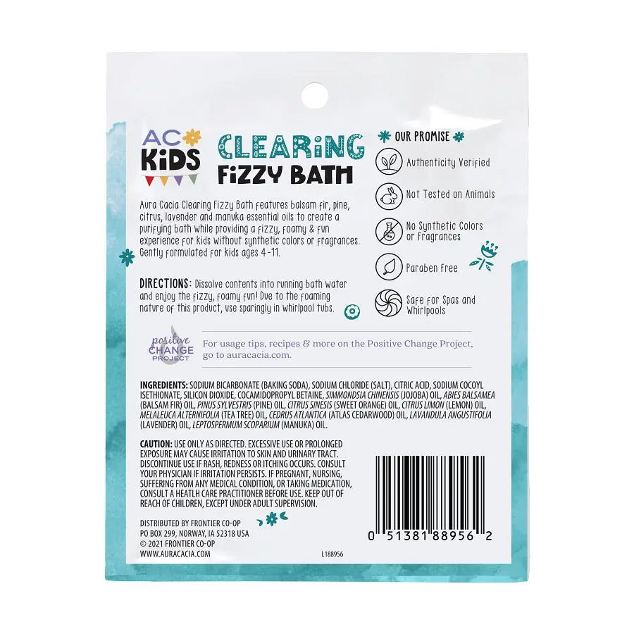 Kids Clearing Fizzy Bath 2.5 oz