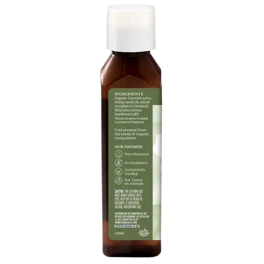Organic Hemp Seed Oil 4.0 fl. oz.