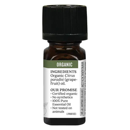 Organic Grapefruit Essential Oil 0.25 fl. oz.