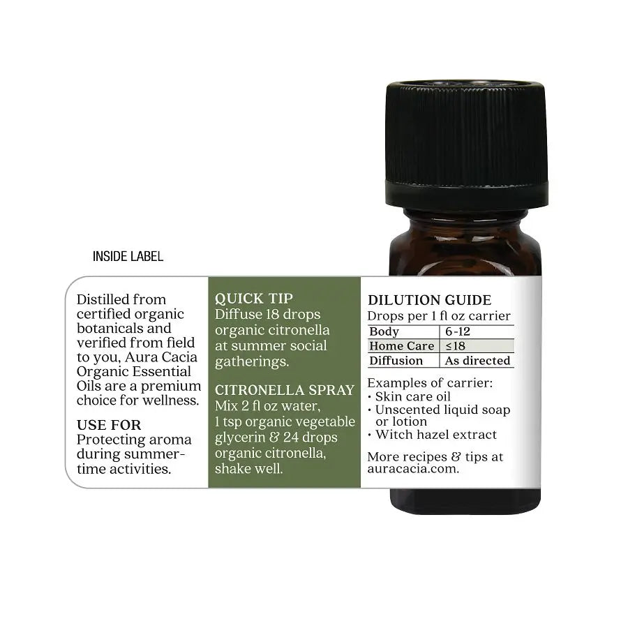 Aura Cacia Citronella Essential Oil (0.5Oz)