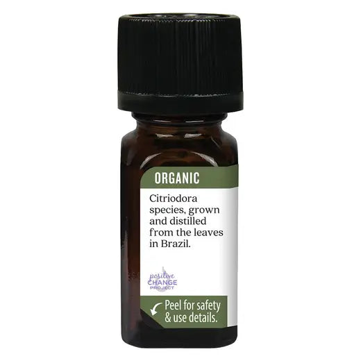 Organic Lemon Eucalyptus Essential Oil 0.25 fl. oz.