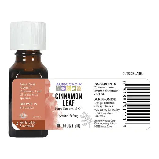 Cinnamon Leaf Essential Oil 0.5 fl. oz.