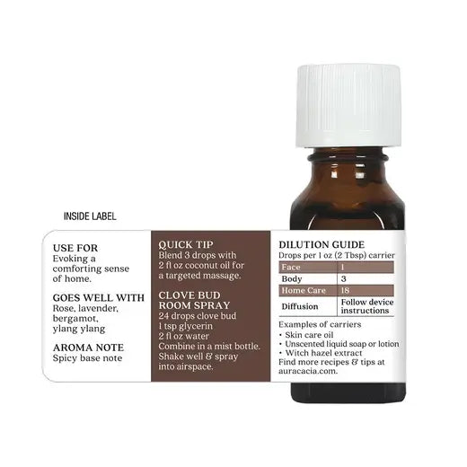Clove Bud Essential Oil 0.5 fl. oz.