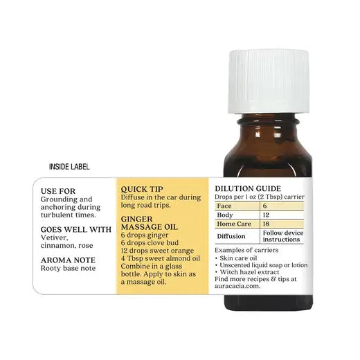 Ginger Essential Oil 0.5 fl. oz.