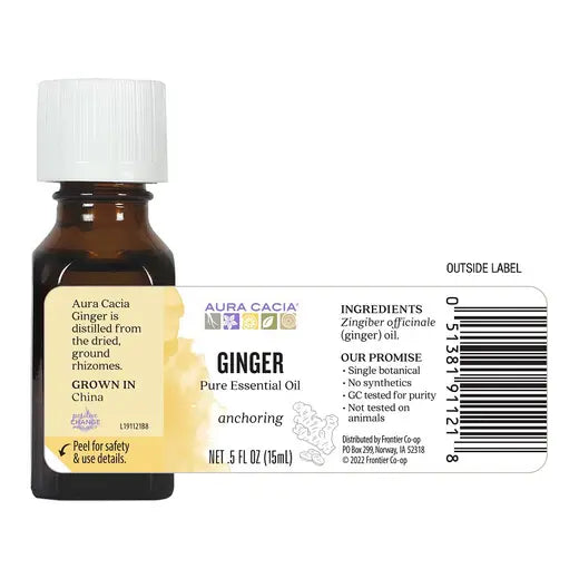 Ginger Essential Oil 0.5 fl. oz.