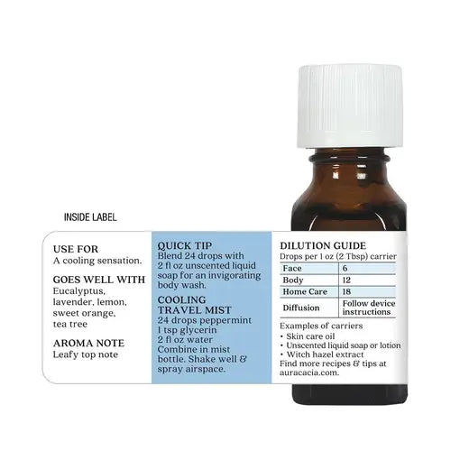 Peppermint Essential Oil 0.5 fl. oz.