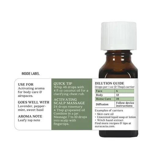 Rosemary Essential Oil 0.5 fl. oz.