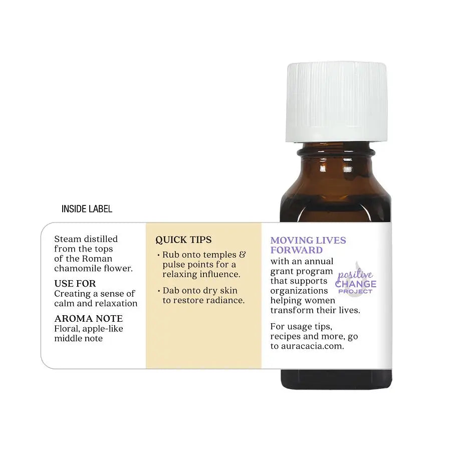 Roman Chamomile (in jojoba oil) 0.5 fl. oz.