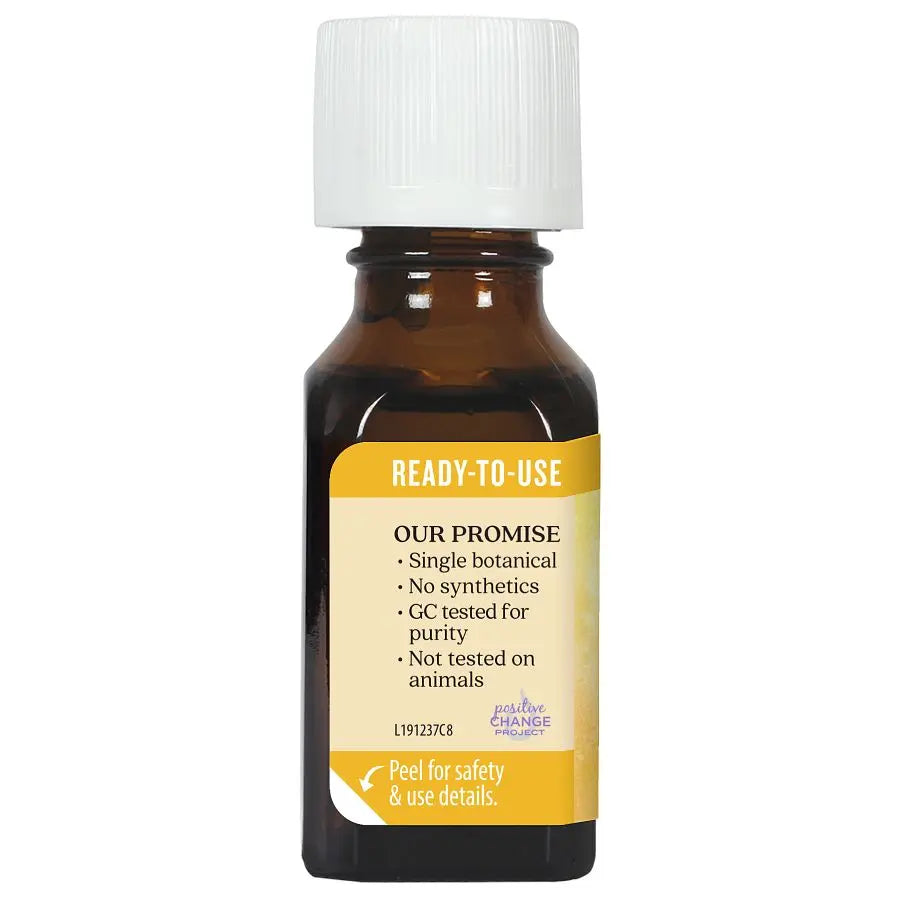 Aura Cacia Lemon Balm (in jojoba oil) 0.5 fl. oz.