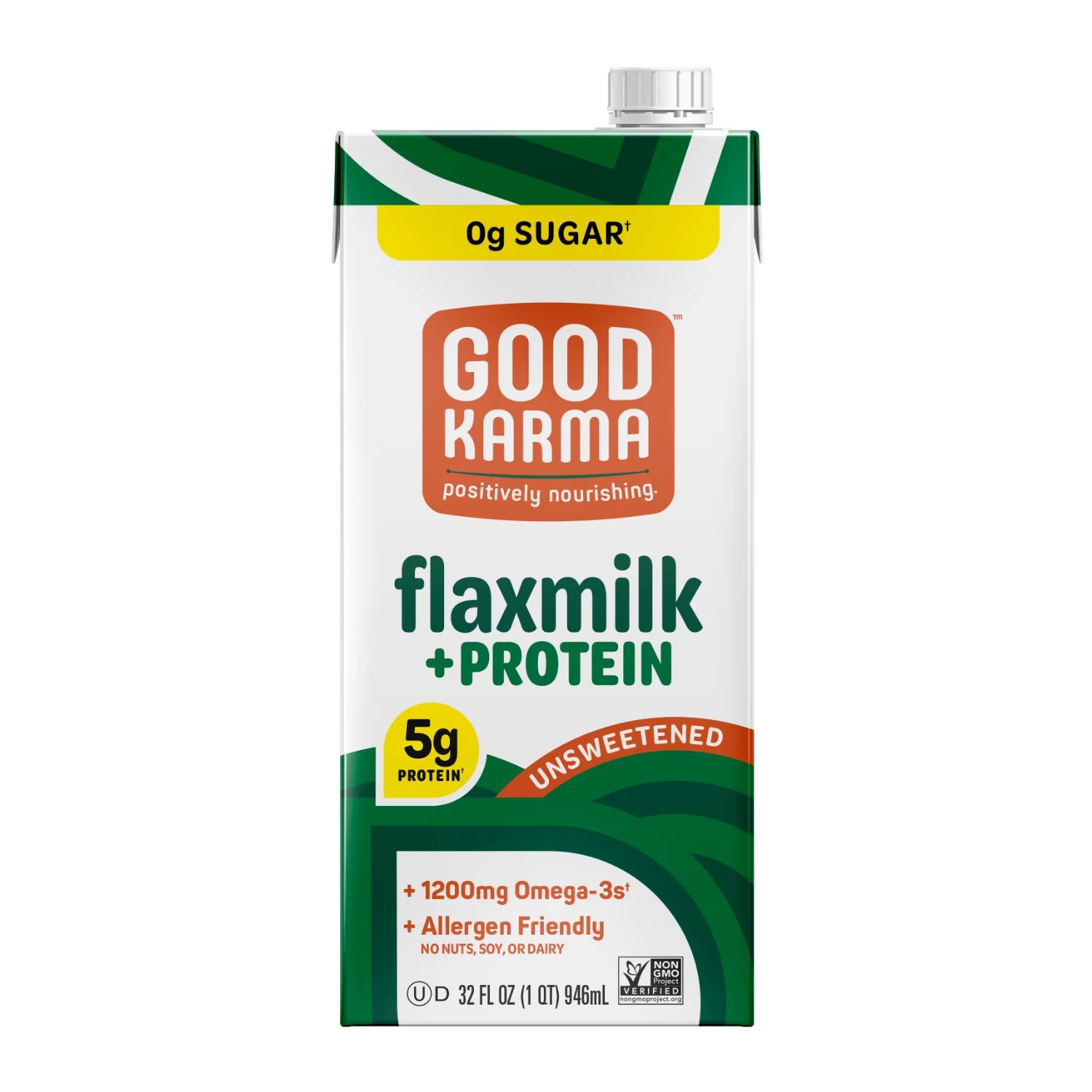 Good Karma Unsweetened Flaxmilk + Protein