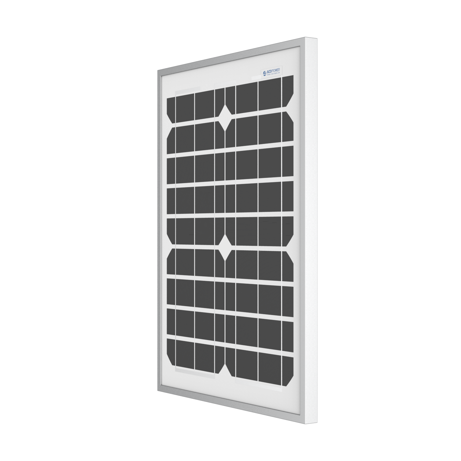 ACOPower 20 Watt Mono Solar Panel for 12 V Battery Charging, Off Grid-70