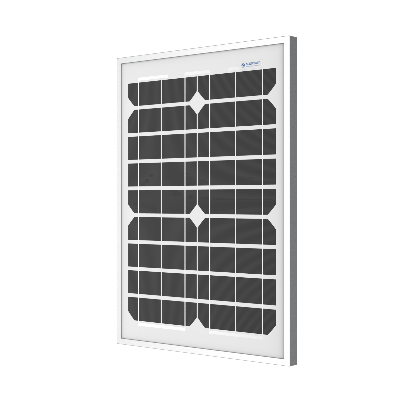 ACOPower 20 Watt Mono Solar Panel for 12 V Battery Charging, Off Grid-73