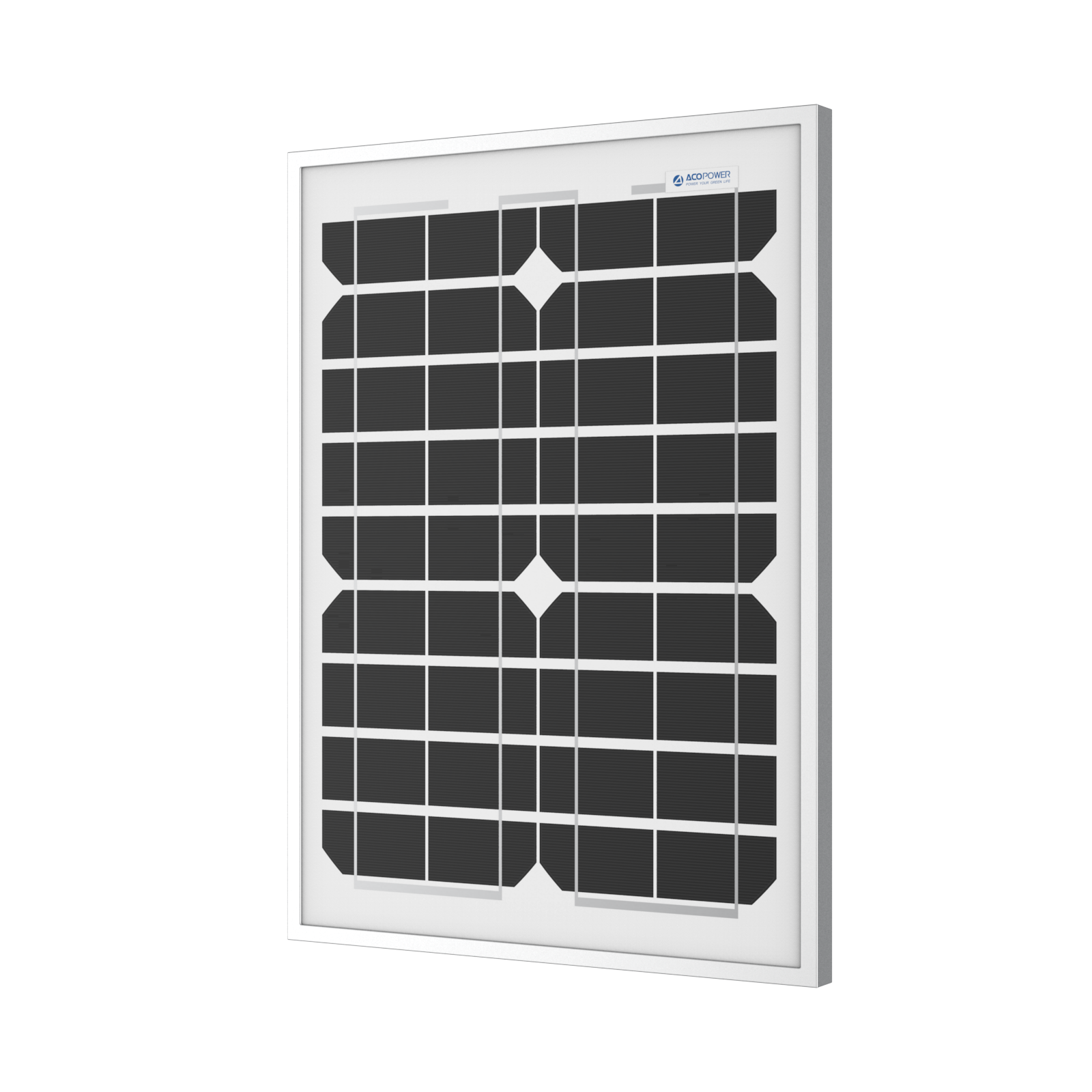ACOPower 20 Watt Mono Solar Panel for 12 V Battery Charging, Off Grid-75