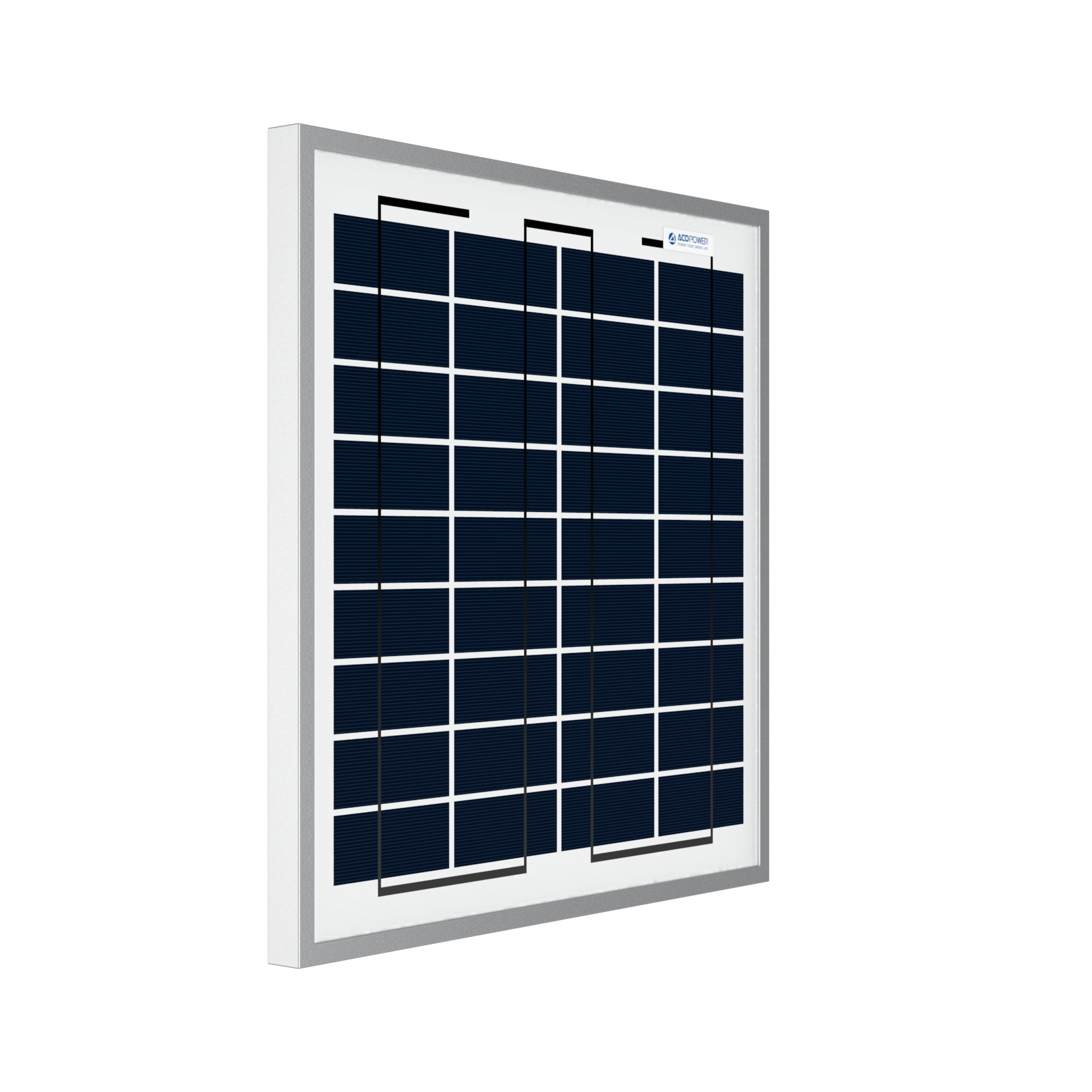 ACOPower 15W Poly Solar Panel for 12 Volt Battery Charging-18