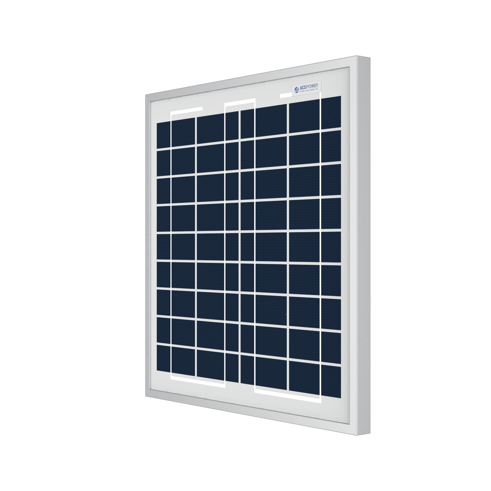ACOPower 15W Poly Solar Panel for 12 Volt Battery Charging-70