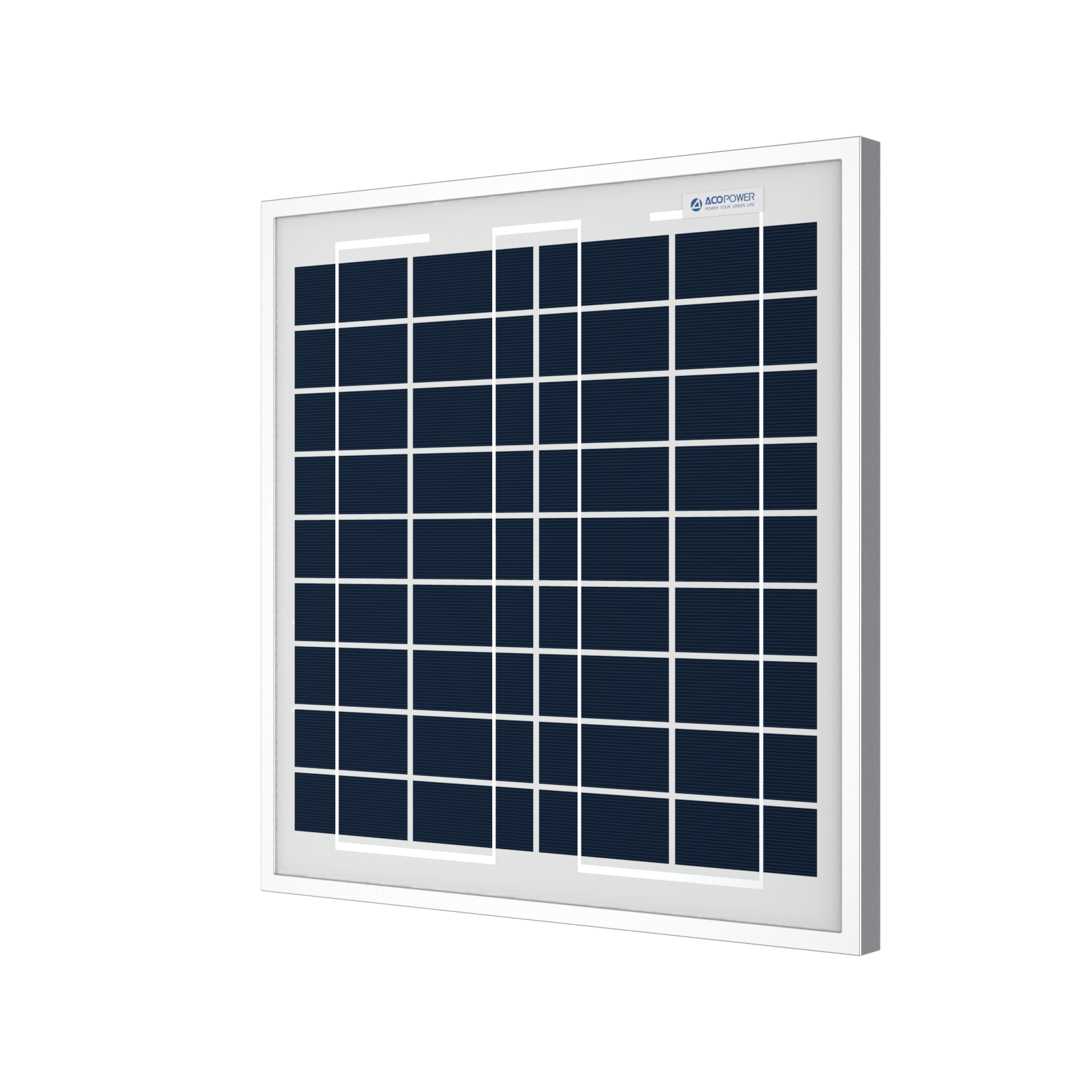 ACOPower 15W Poly Solar Panel for 12 Volt Battery Charging-73