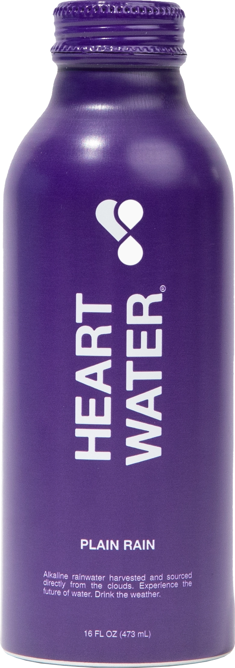 Heart Water 16oz Plain Rain