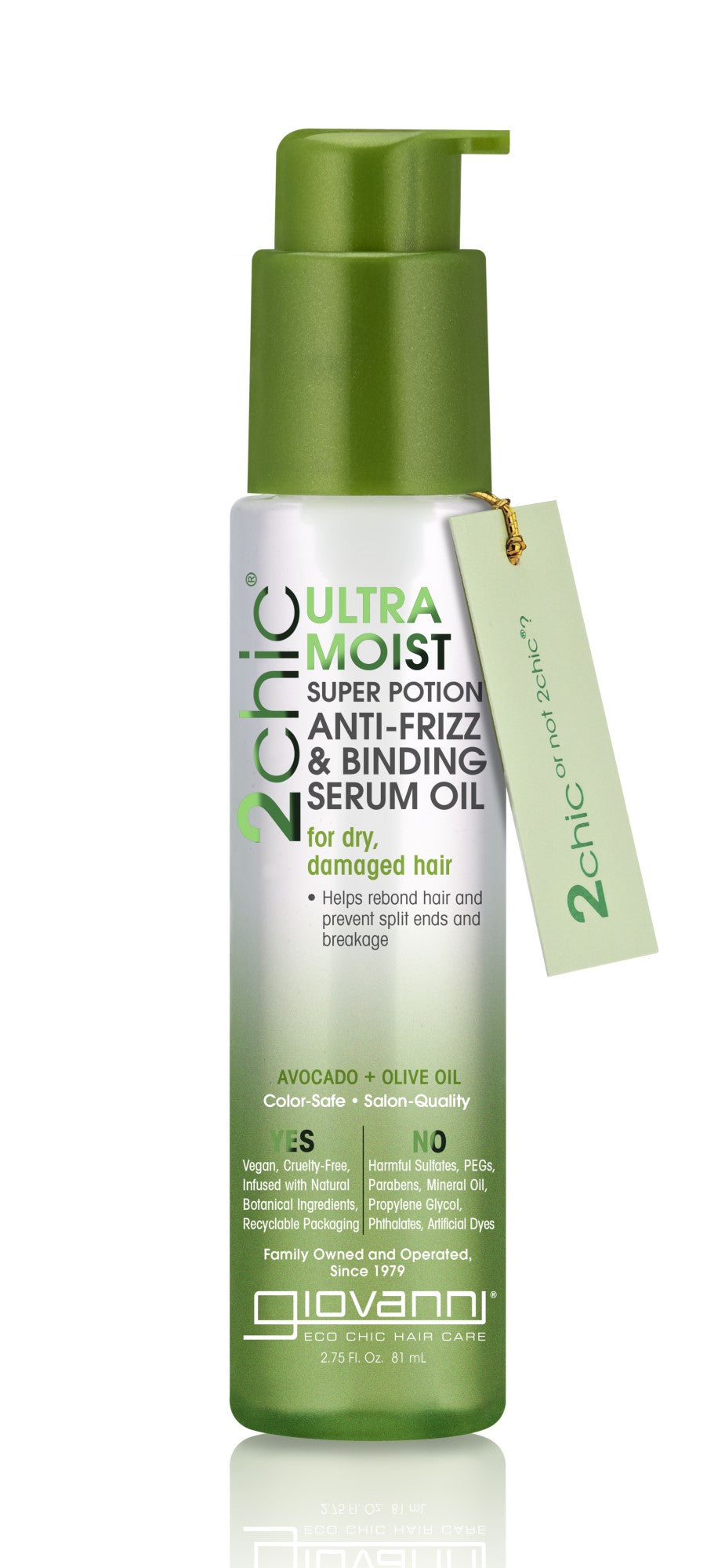 Giovanni® 2chic® Ultra-Moist Super Potion Anti-Frizz & Binding Serum Oil