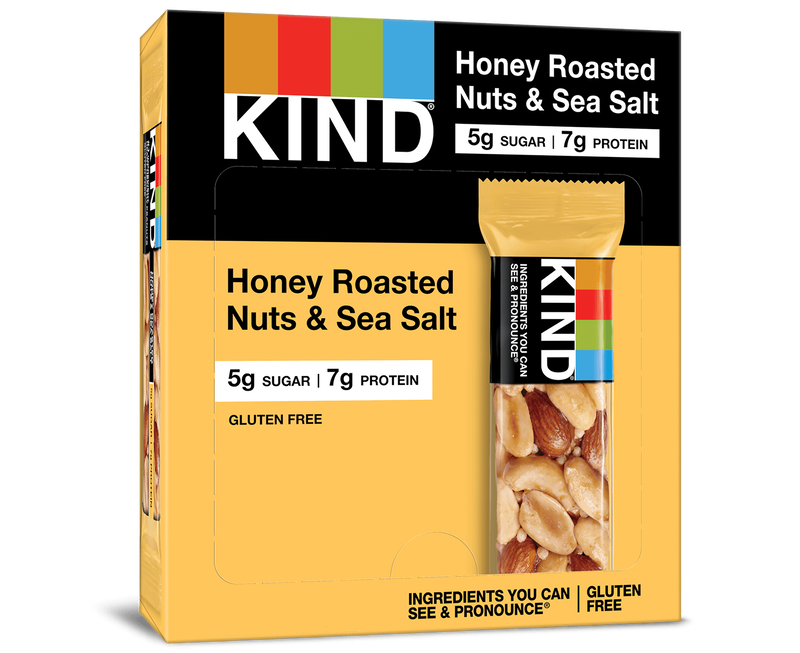 Kind Honey Roasted Nuts & Sea Salt Bar (12x1.4 OZ)
