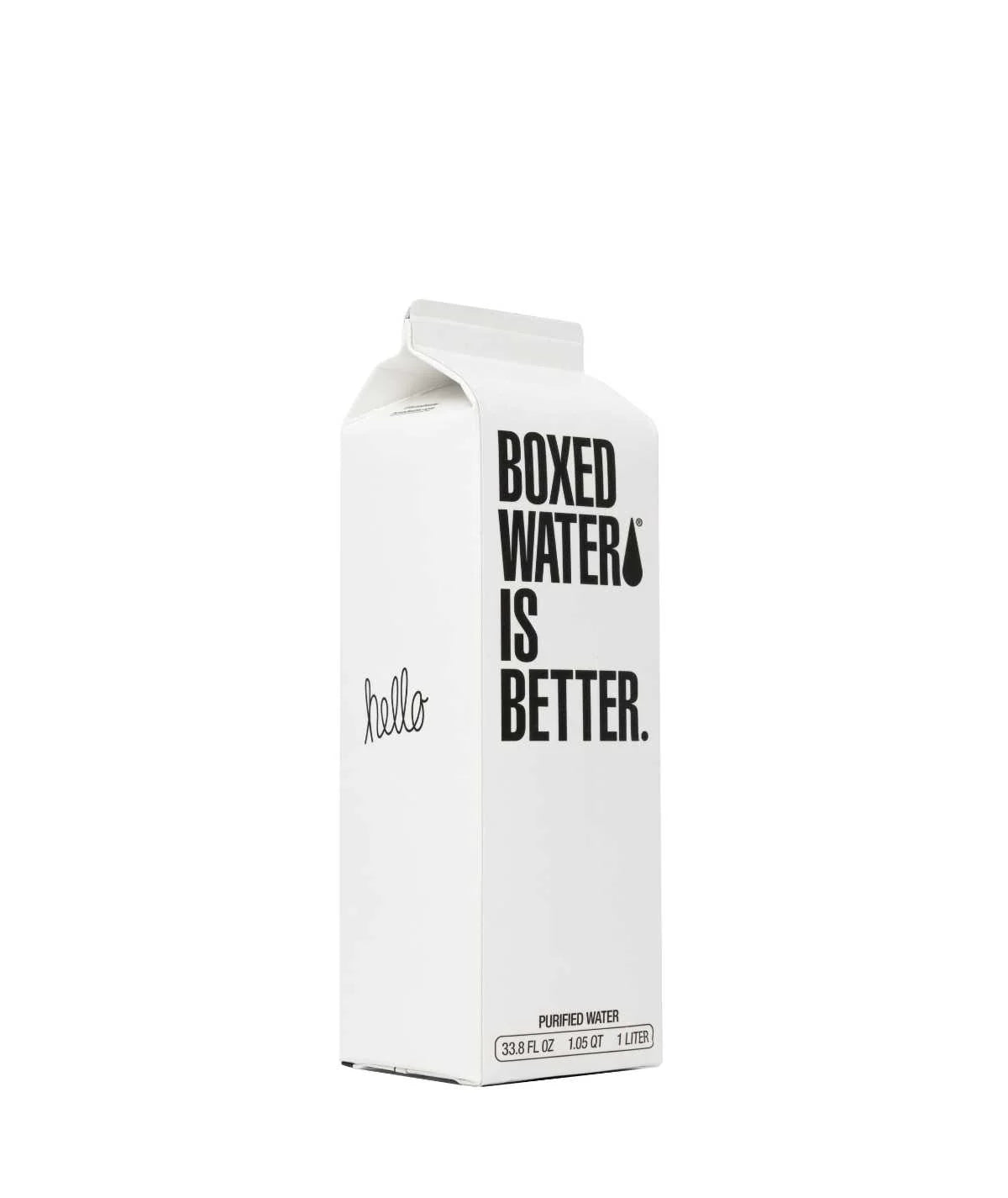 1 Liter Boxed Water