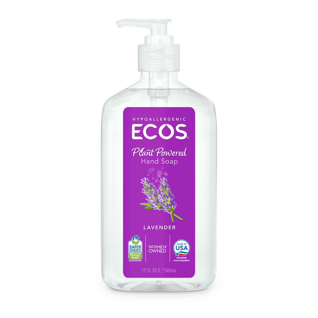 Hypoallergenic Hand Soap Lavender 6 Pack x 11.5 OZ