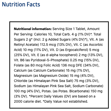 Nuun Vitamins, Grapefruit Orange
