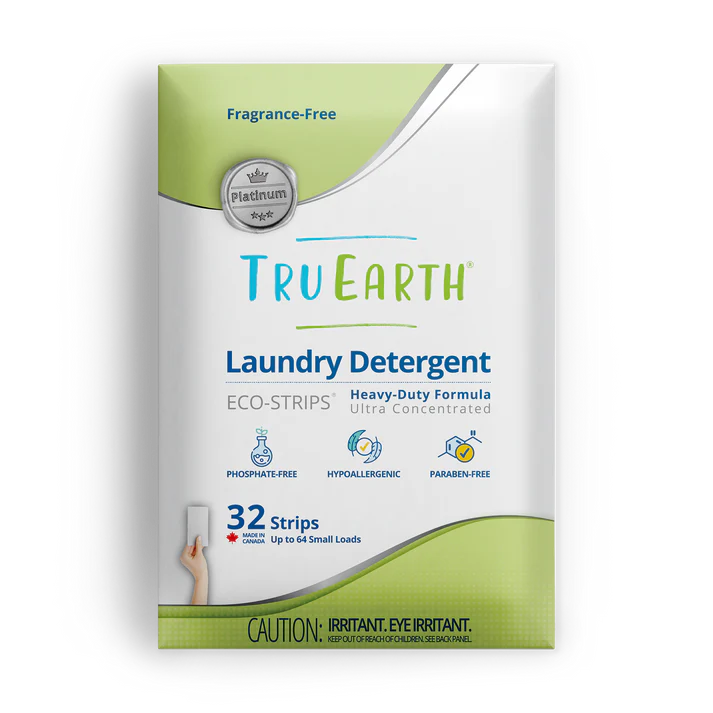 Tru Earth Eco-Strips Platinum Laundry Detergent( 12 X 32 CT )