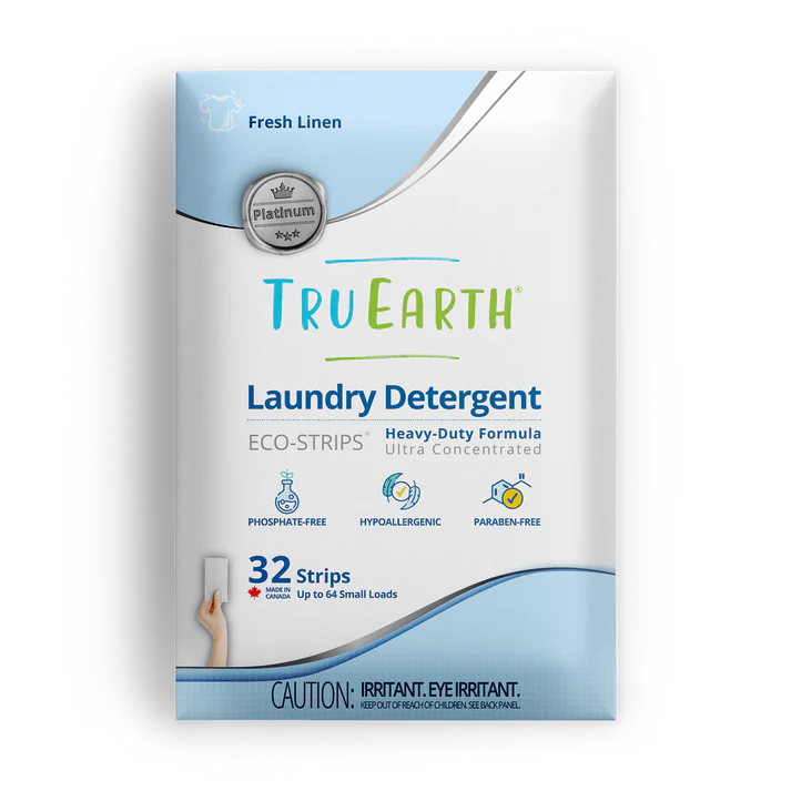 Tru Earth Eco-Strips Platinum Laundry Detergent( 12 X 32 CT )