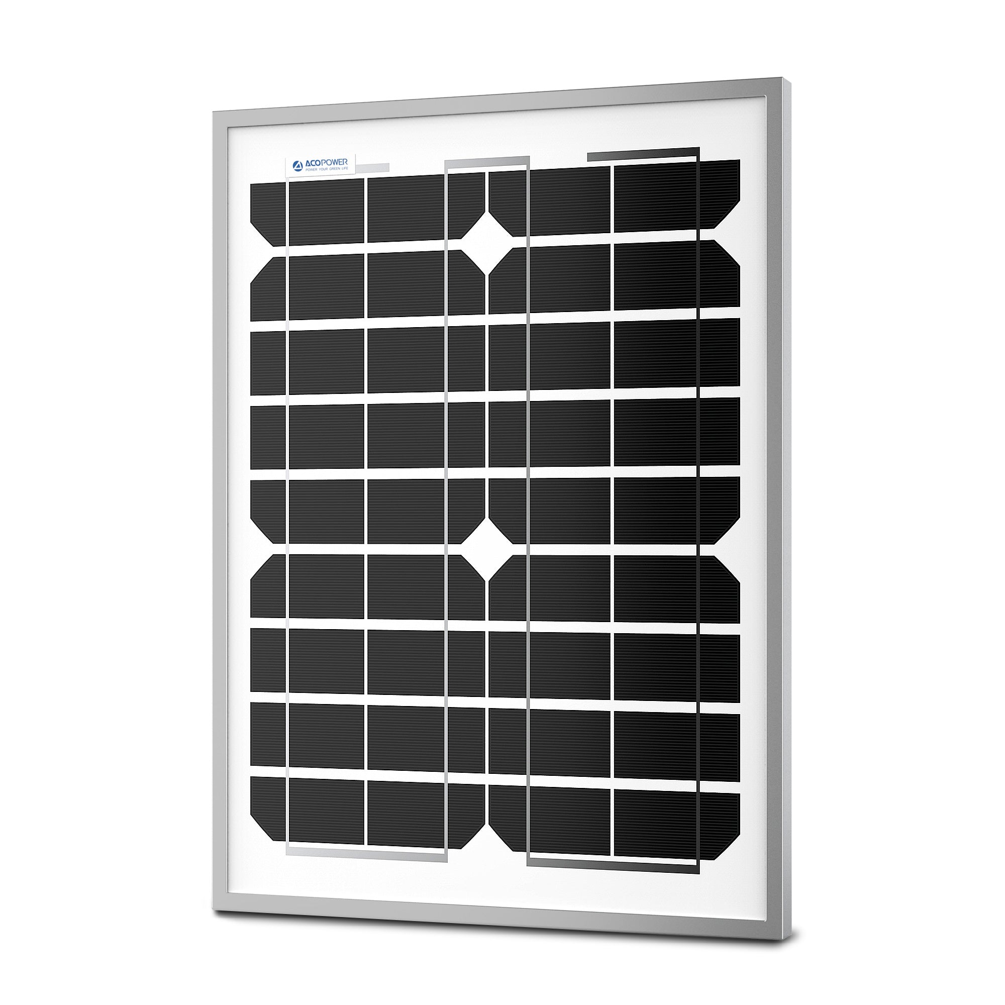 ACOPower 20 Watt Mono Solar Panel for 12 V Battery Charging, Off Grid-1