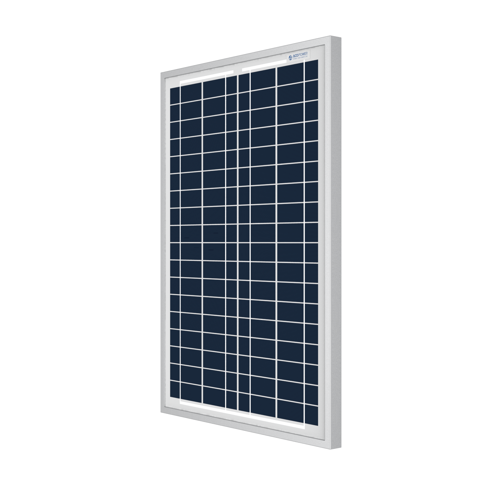 ACOPower 25 Watts Poly Solar Panel, for 12 Volt Battery Charger-70