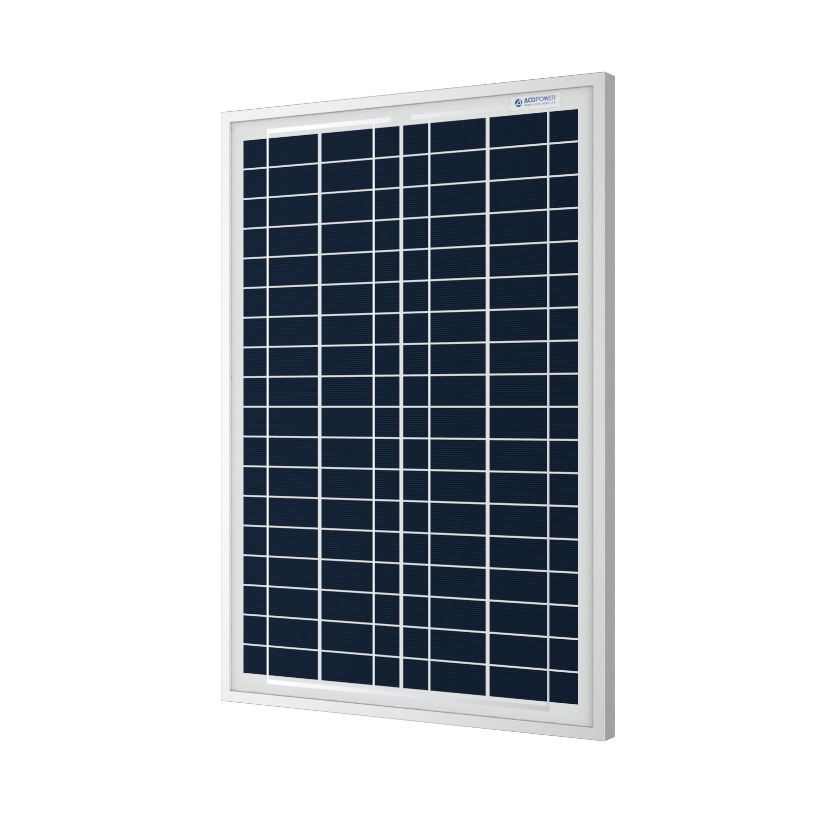 ACOPower 25 Watts Poly Solar Panel, for 12 Volt Battery Charger-74