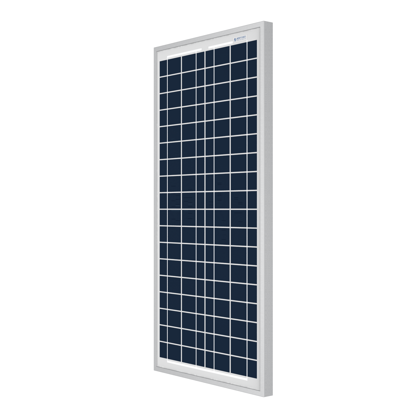 ACOPower 35 Watts Poly Solar Panel Module for 12 Volt Battery Charging-66