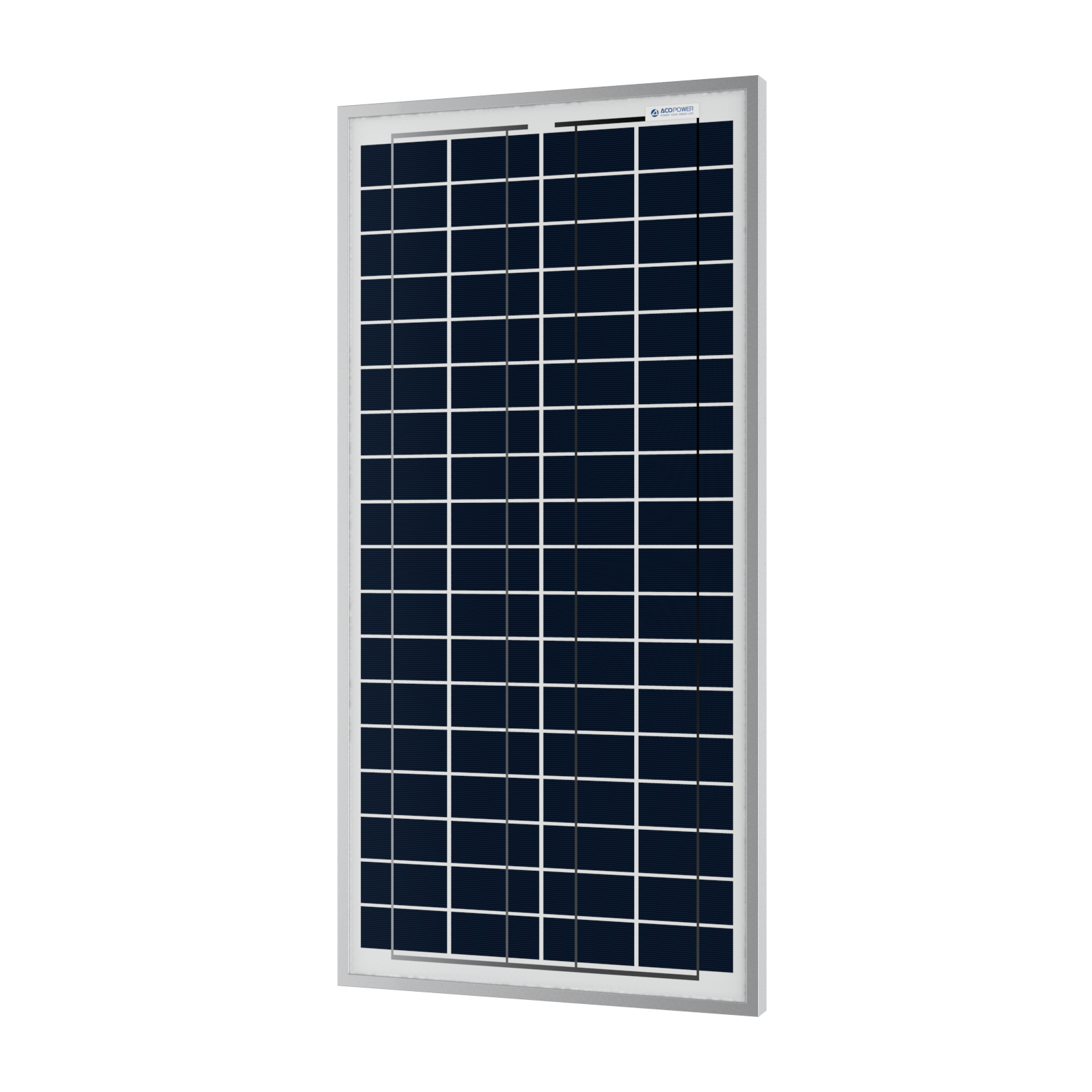 ACOPower 35 Watts Poly Solar Panel Module for 12 Volt Battery Charging-72