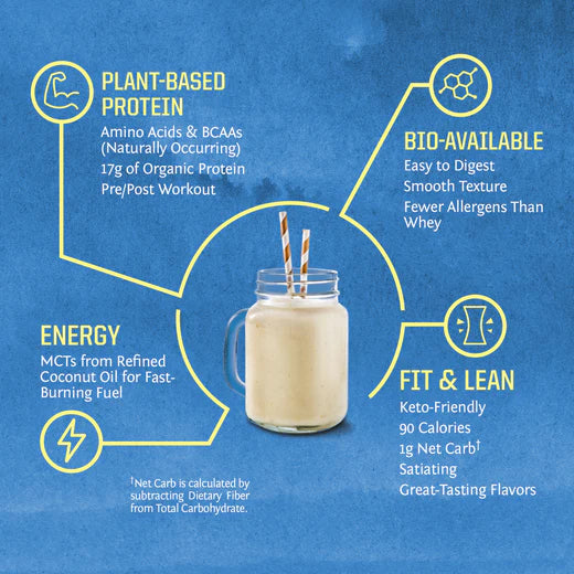 Sunwarrior Warrior Blend Organic Vanilla 375g