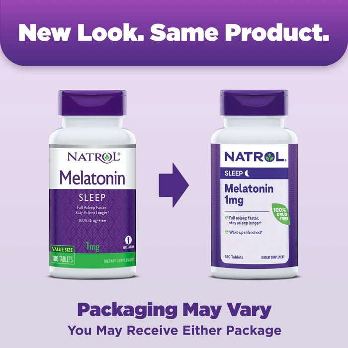 Natrol Melatonin Sleep Support Tablets - 1mg, 90