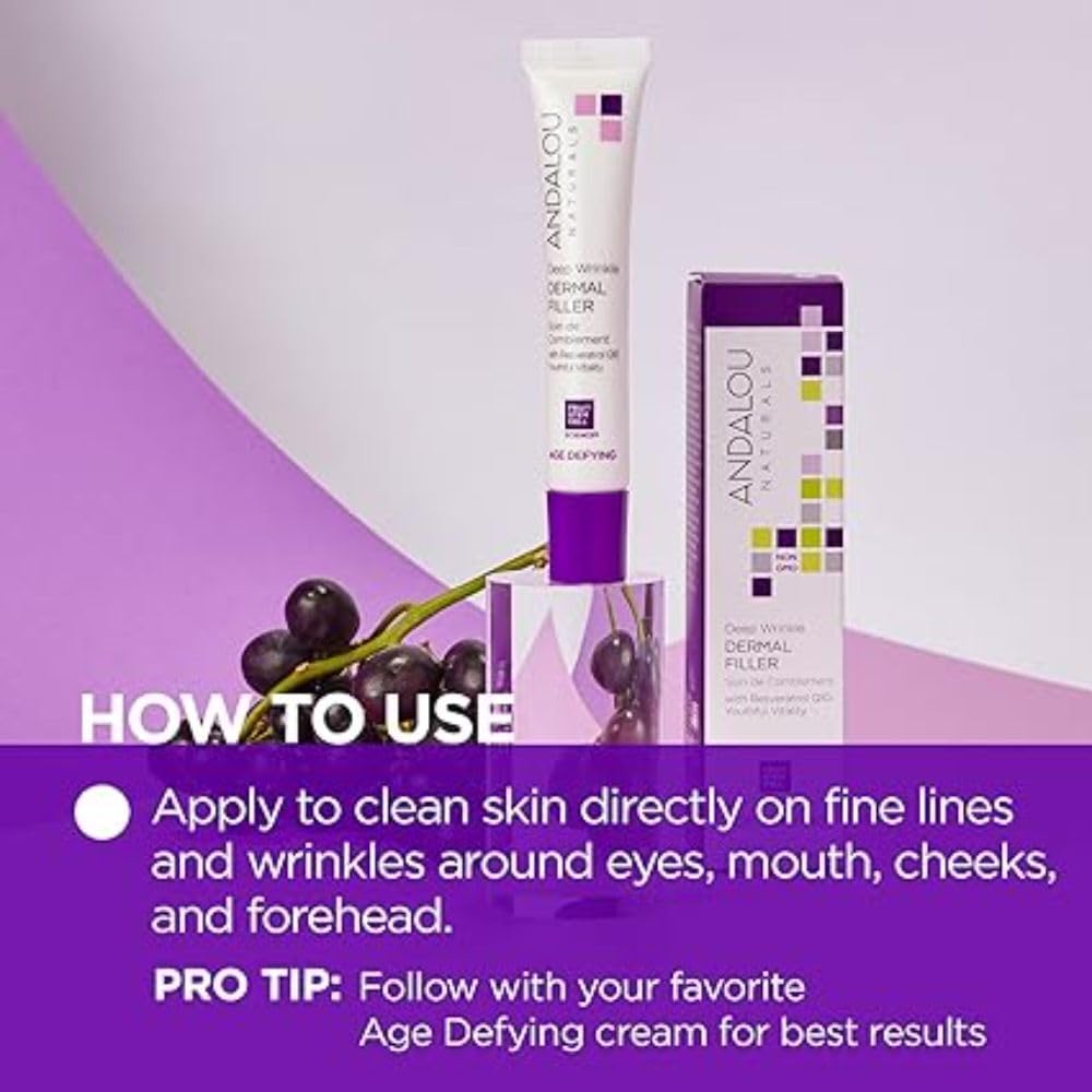 Andalou Naturals Deep Wrinkle Dermal Filler