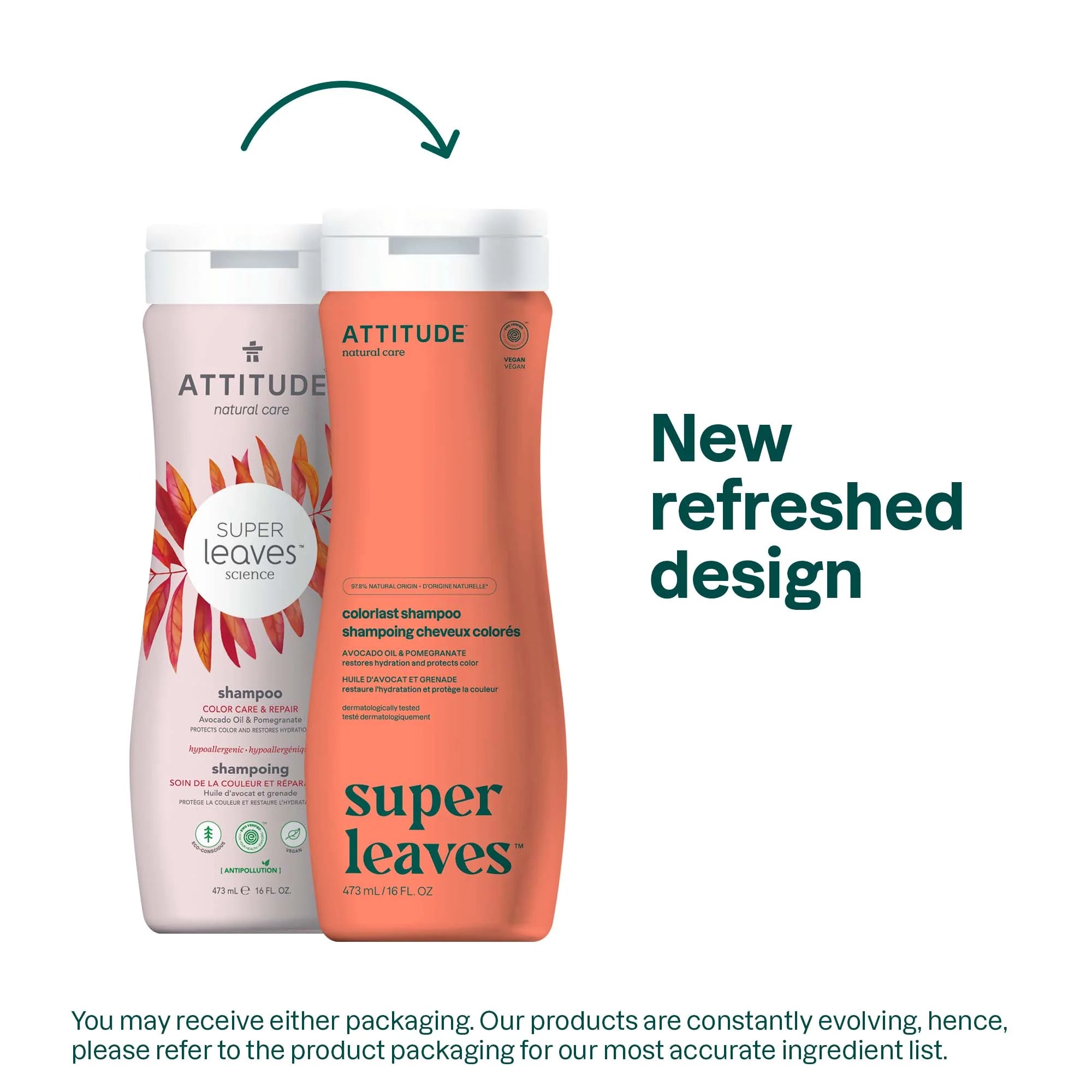 SUPER LEAVES„¢ Colorlast Shampoo Avocado Oil and Pomegranate 16 FL OZ