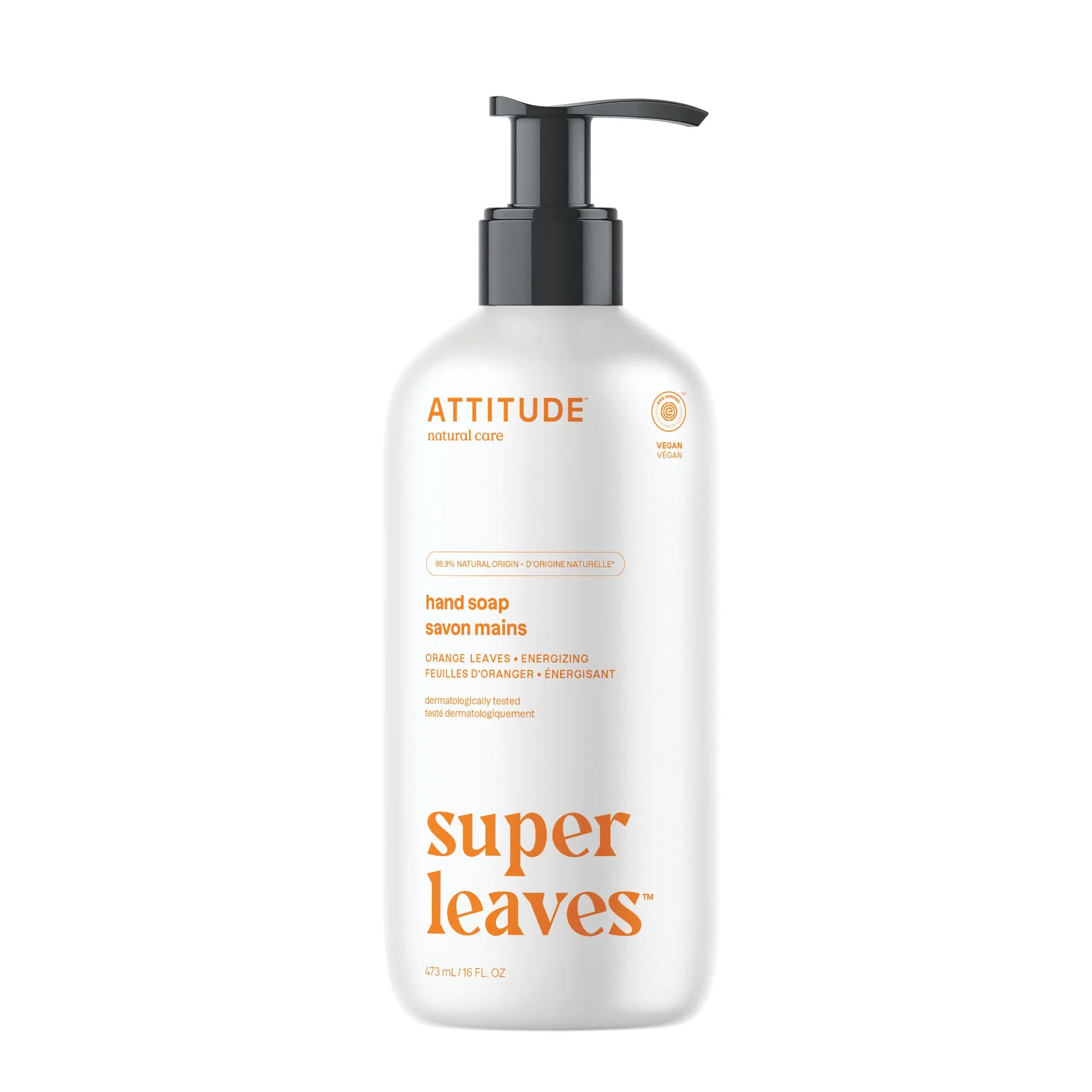 SUPER LEAVES„¢ Liquid Hand Soap Orange Leaves 16 FL OZ