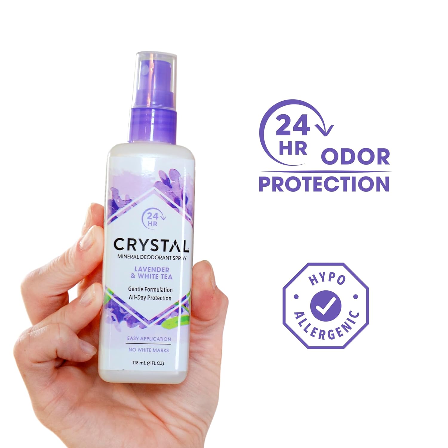 Mineral Lavender Deodorant Body Spray