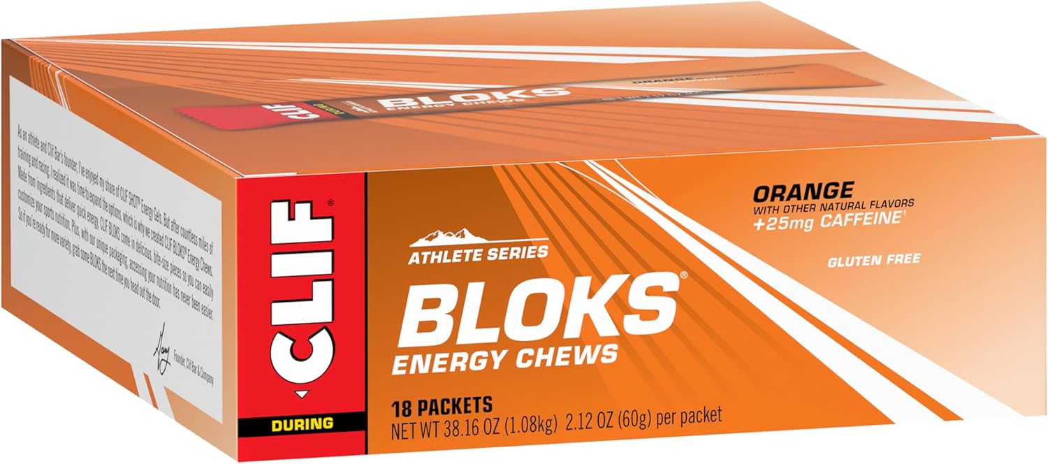 BLOKS Energy Chews Orange + Caffeine